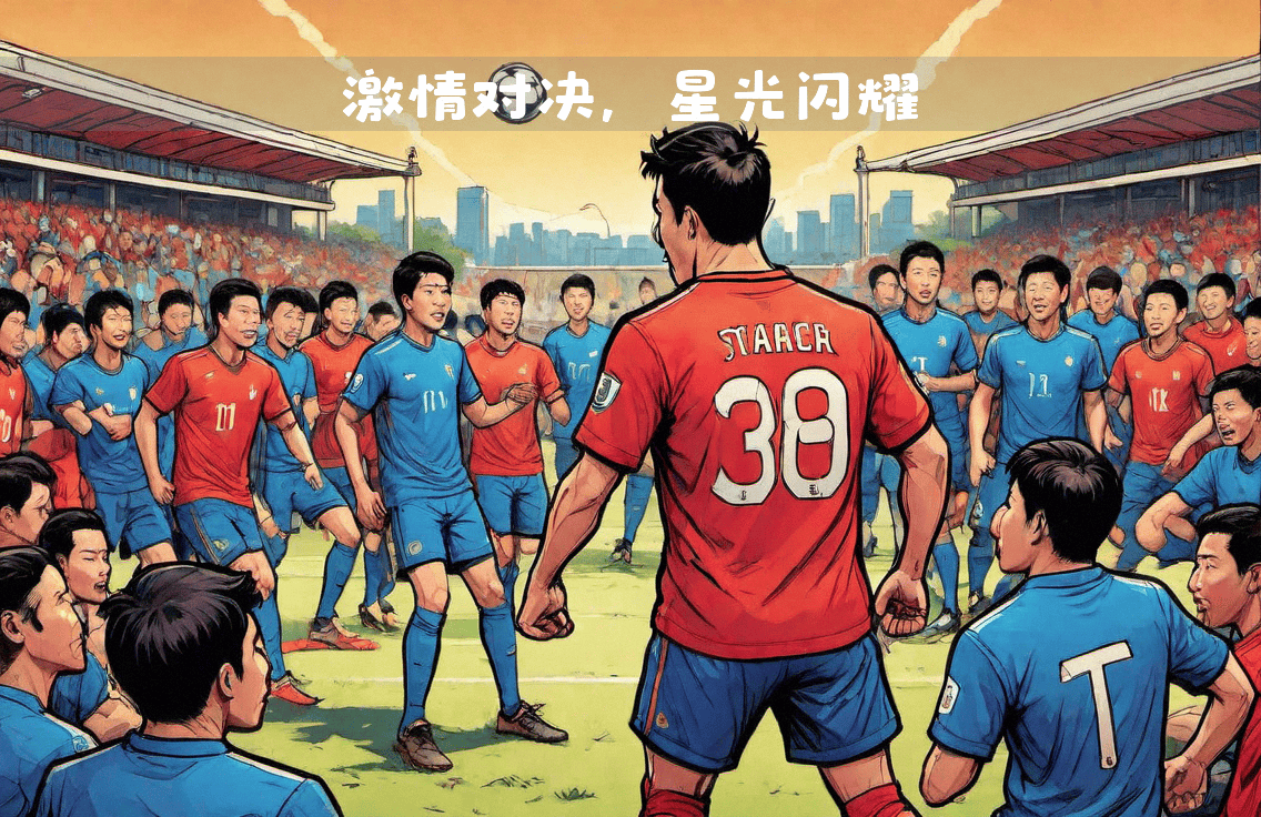 足球赛场上激烈对决激发观众激情